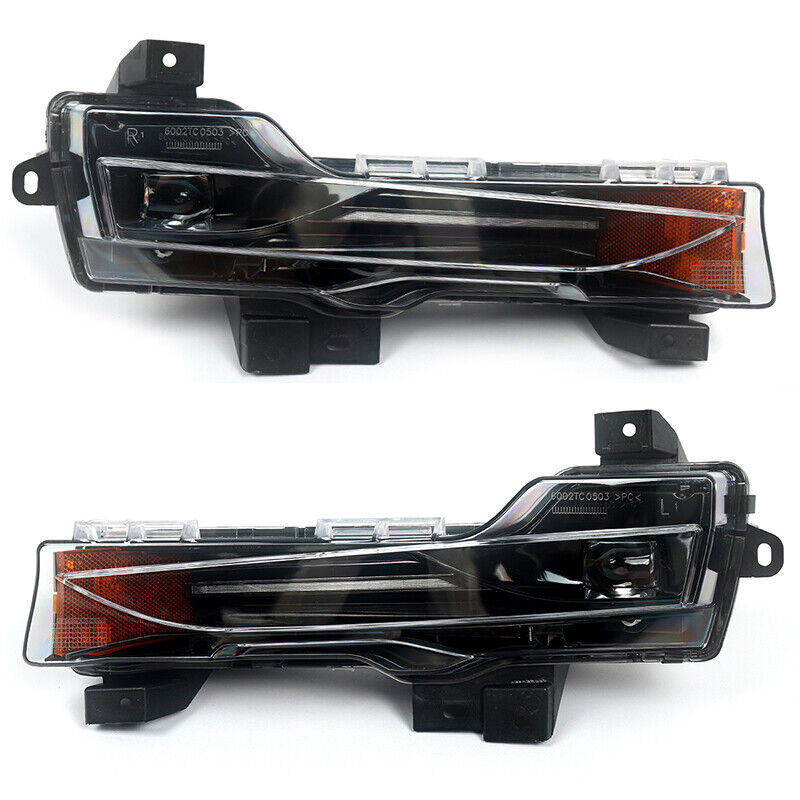 Fog Light Lamp Led DRL Up-Level Right For 2017-2023 for Tesla Model 3 Y