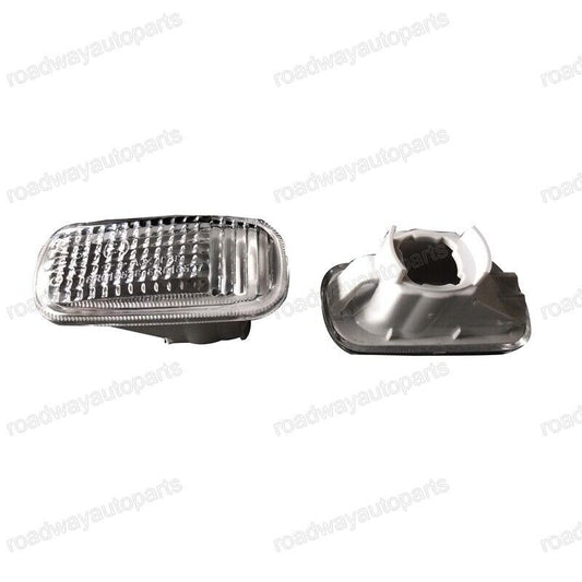 2x Front Fender Side Marker Lights Lamps White Fit for HONDA STREAM 2001-2005