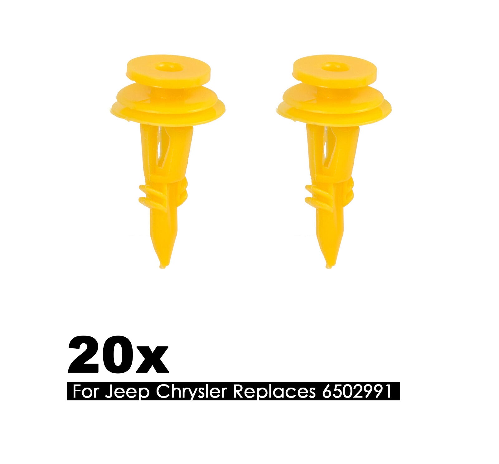 20x Push Type Tail Door Trim Panel Retainer Clip Fits for Jeep Grand Cherokee