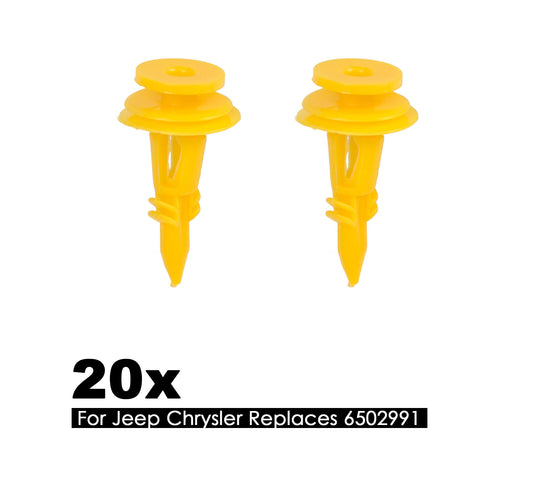 20x Push Type Tail Door Trim Panel Retainer Clip Fits for Jeep Grand Cherokee