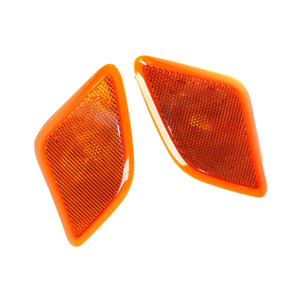 For S-Class S350 S450 S550 S63 AMG S65 AMG Pair Front Turn Signal Marker Light