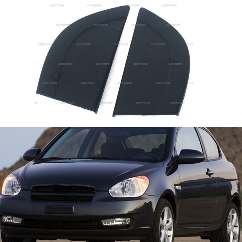1Pair Exterior Rear Door Trim for Hyundai Accent 2006 2007 2008 2009
