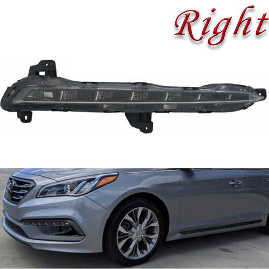 for Hyundai Sonata 2015-2017 Right LED Fog Light Daytime running light