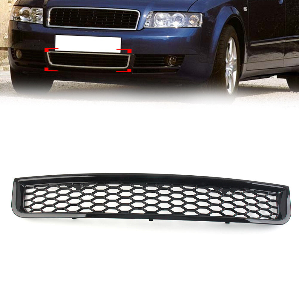 Front Bumper Lower Honeycomb Mesh Grille for Audi A4 B6 2001-2005 8E0807647
