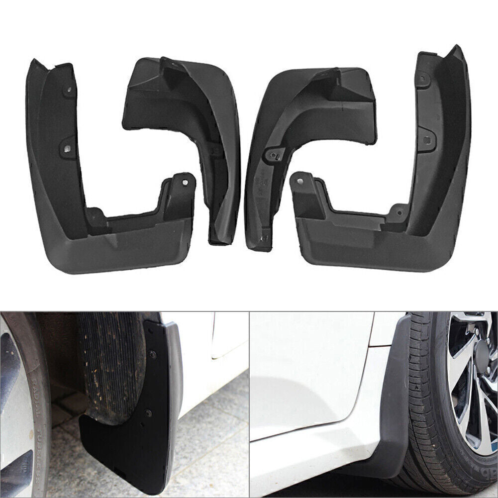 4Pcs Front Rear Mudguards Mud Flap Splash Guard Autopa Fit for Honda CRV 2017 2018