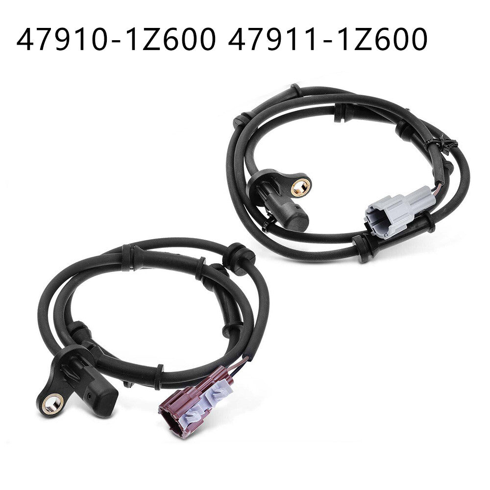 1 Pair Front ABS Wheel Speed Sensor for Nissan Frontier 2003 2004 L4 2.4L ALS307