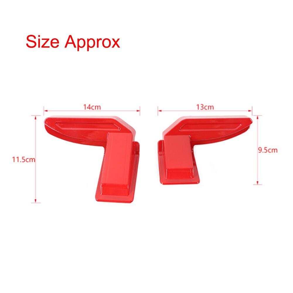 2X Red Rear Windshield Heating Wire Protective Cover for Suzuki for Jimny 2019-2023