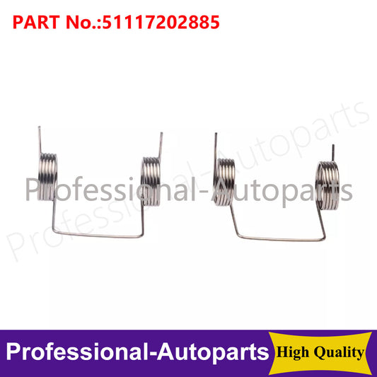 2x Front Bumper Headlight Washer Lever Spring Fit For 11-12 for BMW 750i 750Li 4.4L