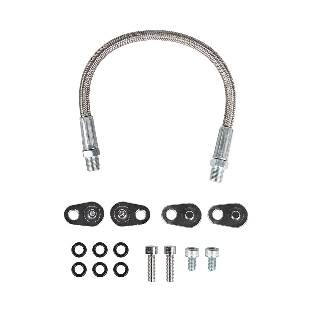 Throttle Body Bypass Hose Kit for GM LSX LS1 Coolant Steam Port Crossover Hose