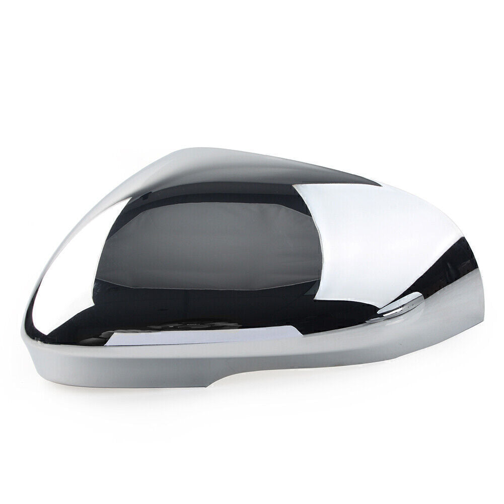 Car Rear Left Side View Mirror Trim Cover Cap Fit for Jaguar XF XFR XFR-S XJ Chrome