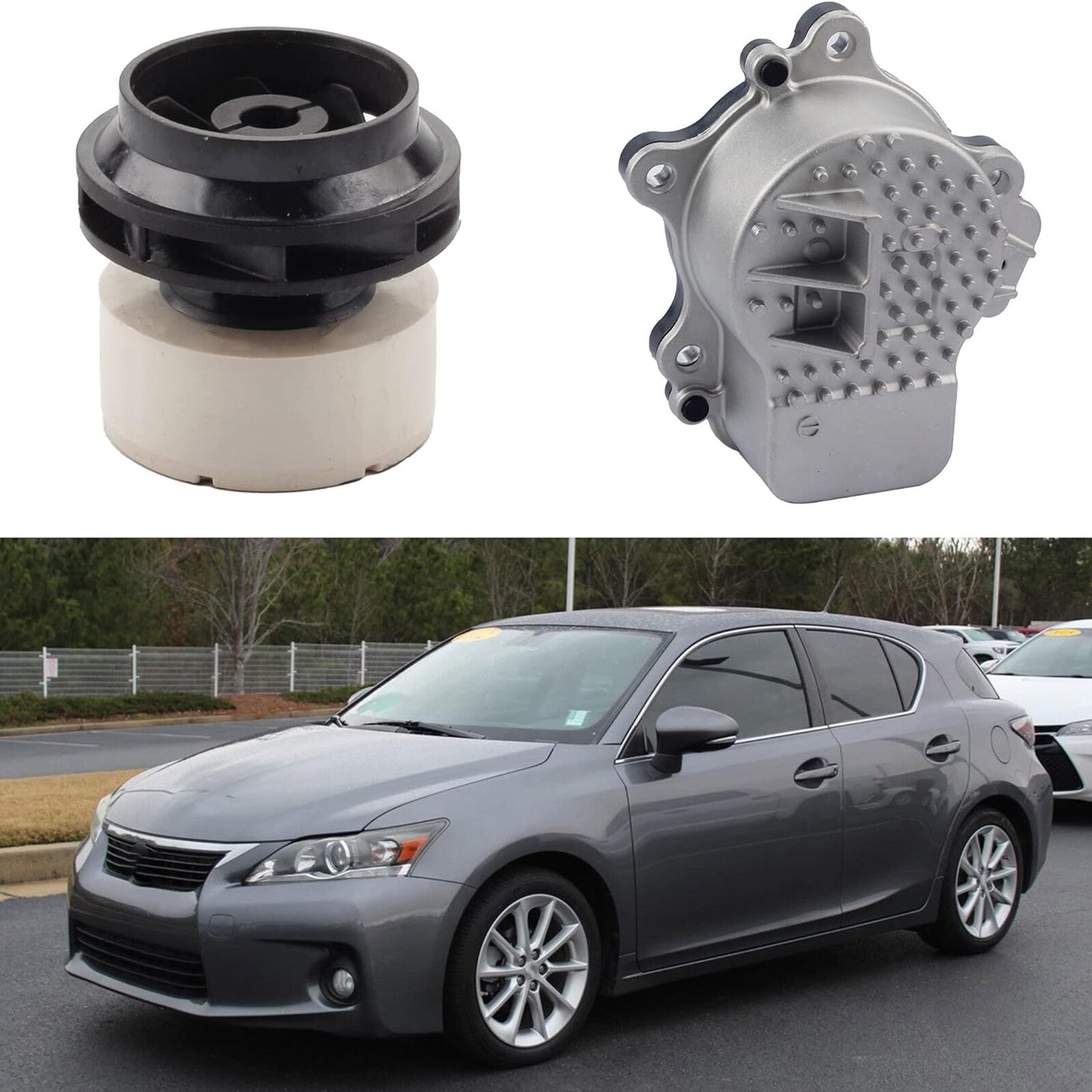 61A0-39015 Electric Water Pump Rotor for Toyota Prius C 1.5L L4 2012-2016