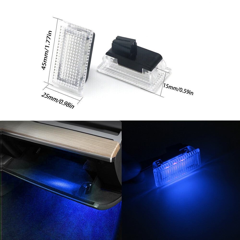 for Tesla Model 3 S Y X Interior LED Lights Blubs Kit Replacement Blue Lights