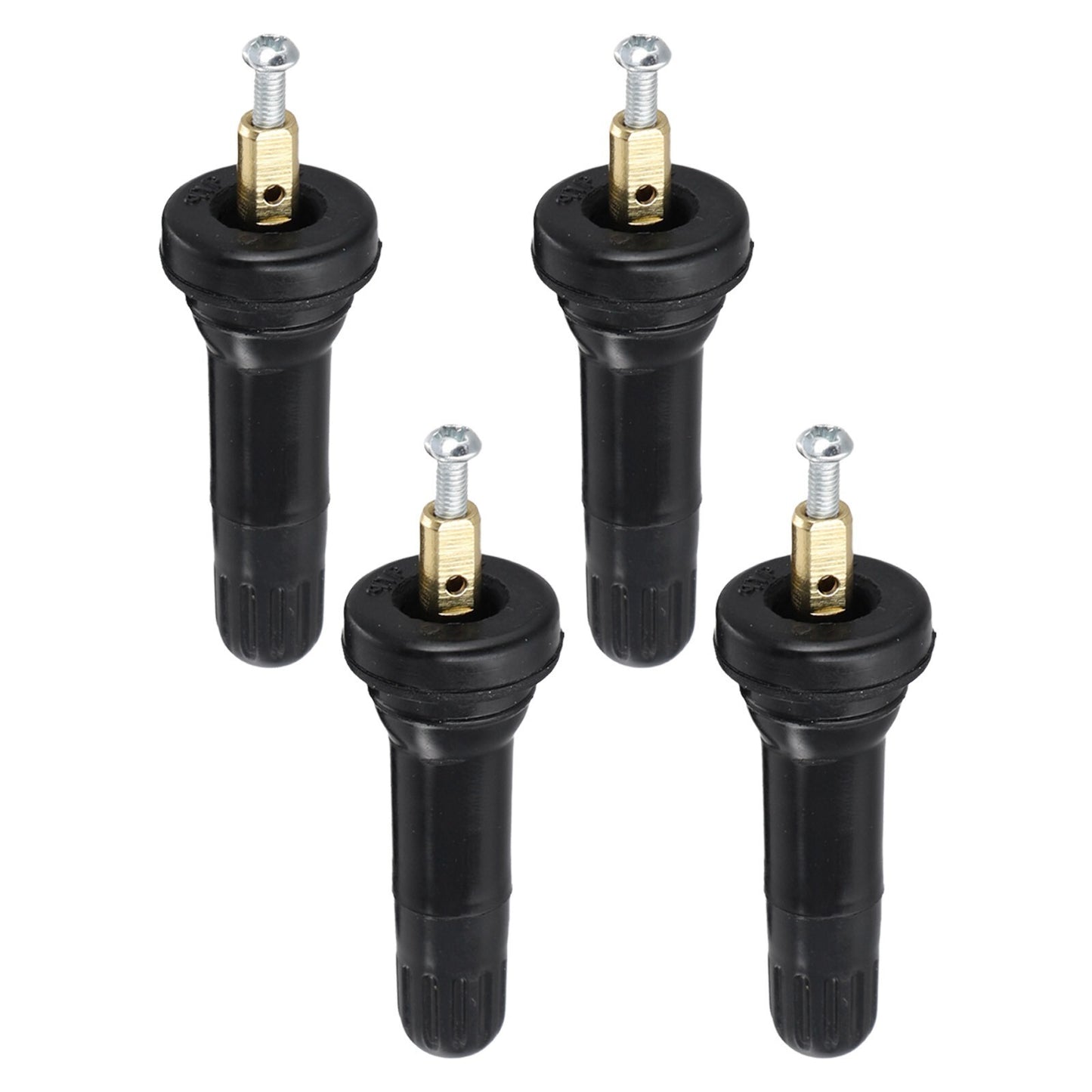 Equipment Manufacturer Replacement Rubber Valve Stems for JMC for Cadillac and for Chevrolet 4-Piece Kit
