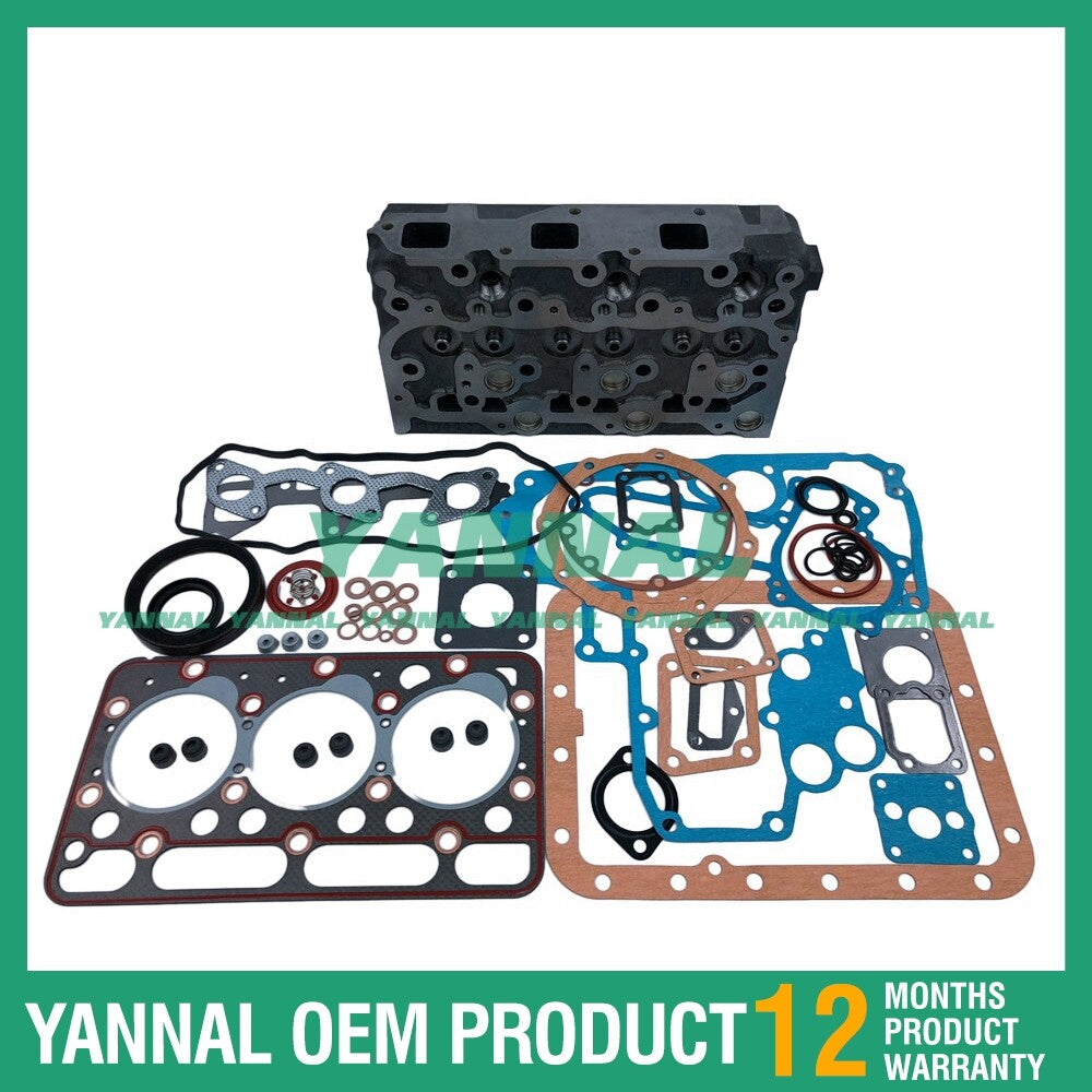 new Kubota D1503 cylinder head with gasket