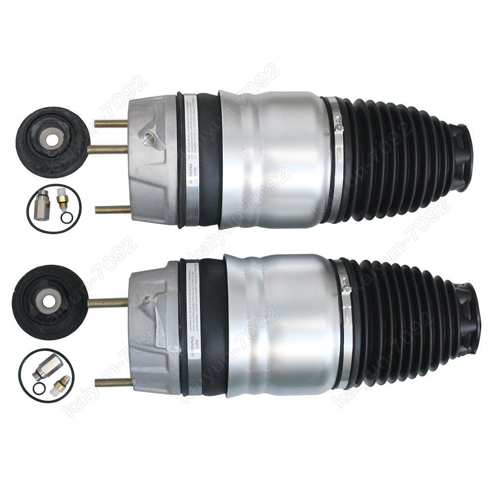 2xFor Touareg for Porsche for Cayenne Front Air Suspension Spring Bag 958 2011-2015
