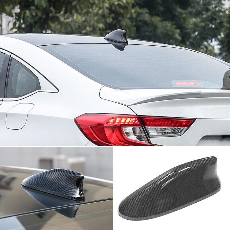 Carbon Fiber Shark Fin Antenna Aerial Cover Trim 1pcs for Honda Accord 2018-2022