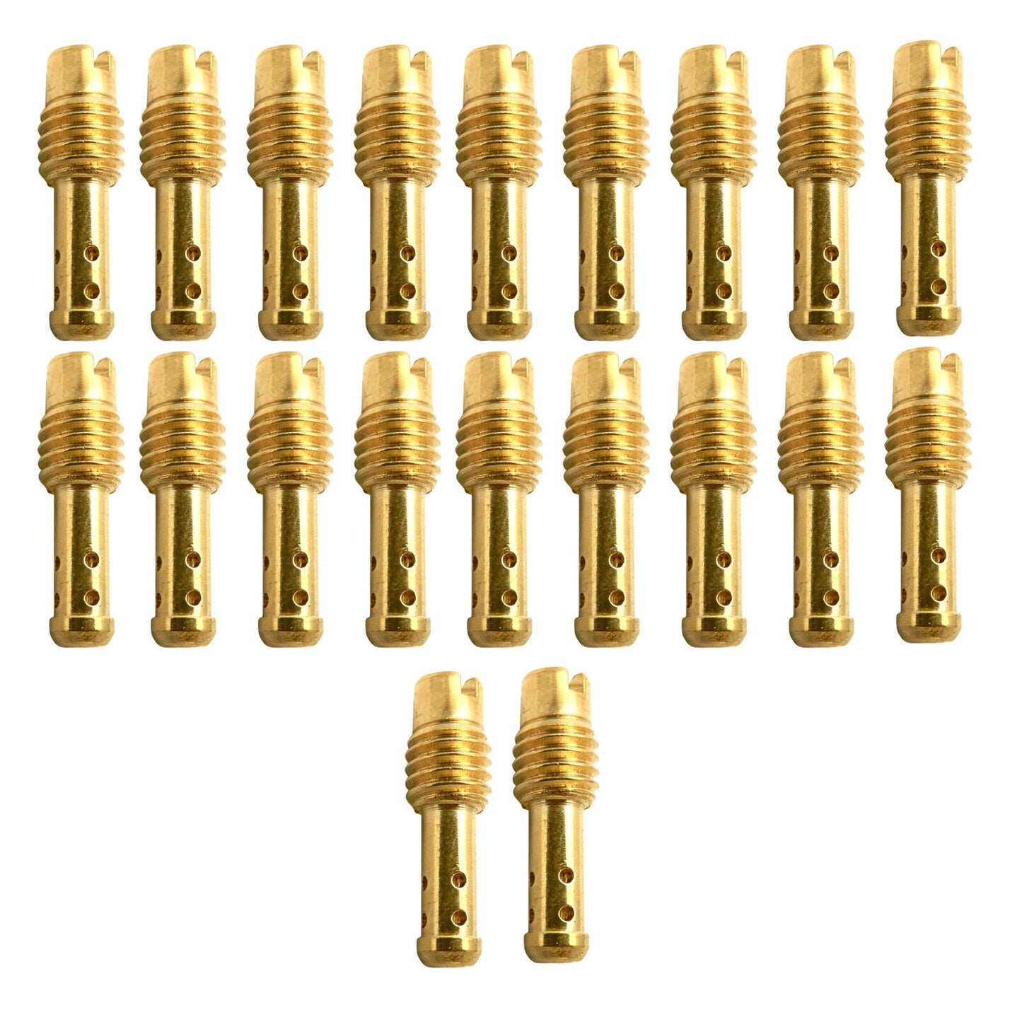 20Pcs Carburetor 12.5-60 Pilot Jet 8 Bleed Holes Kit For VM/TM/TMX