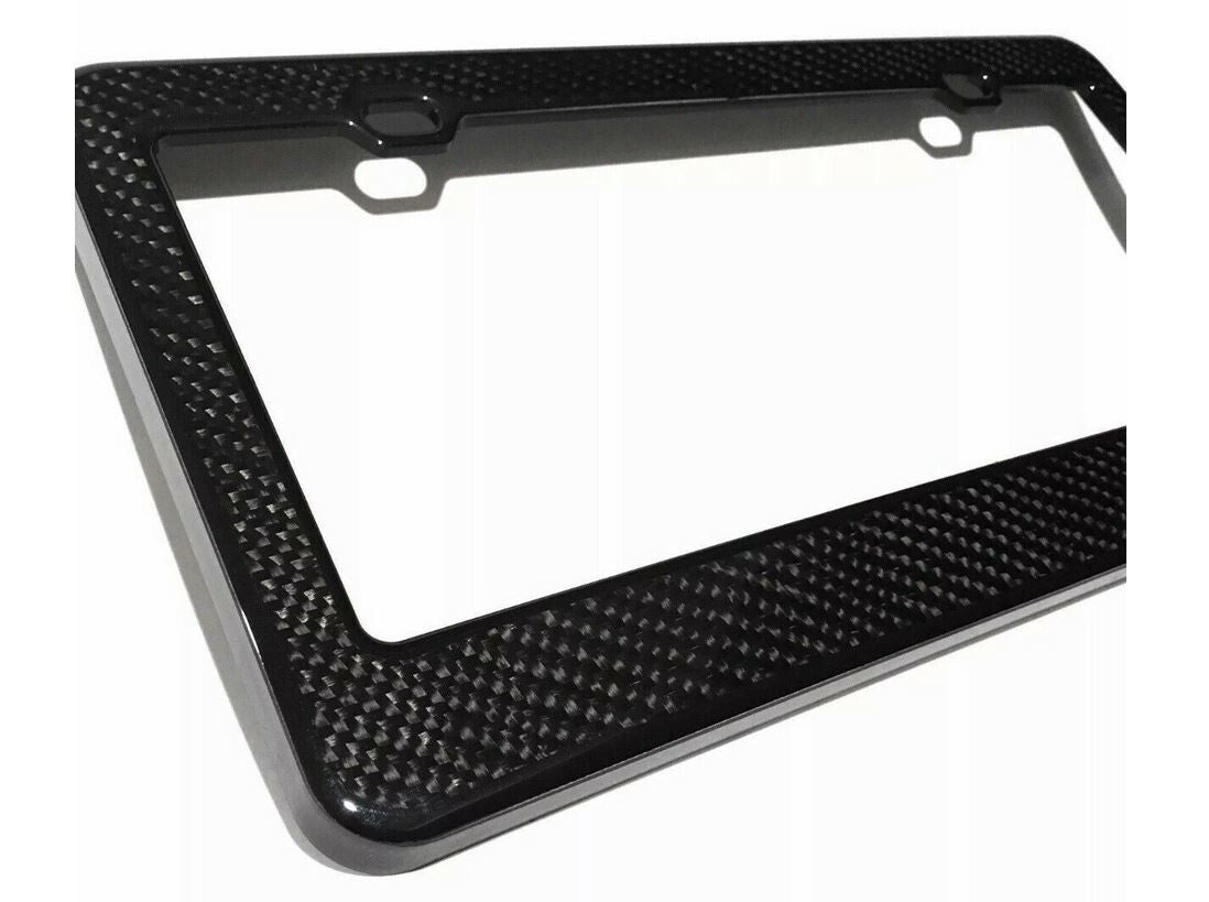 Car license plate frame cover, front cover, and rear carbon fiber for Alfa Romeo