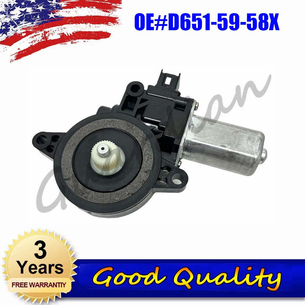 Front left drive side window motor D651-59-58X for Mazda 3 (2010-2013, 11/12-)