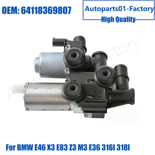 64118369807 Heater Control Valve Repair Kit for BMW E46 X3 E83 Z3 E36 316I 318I