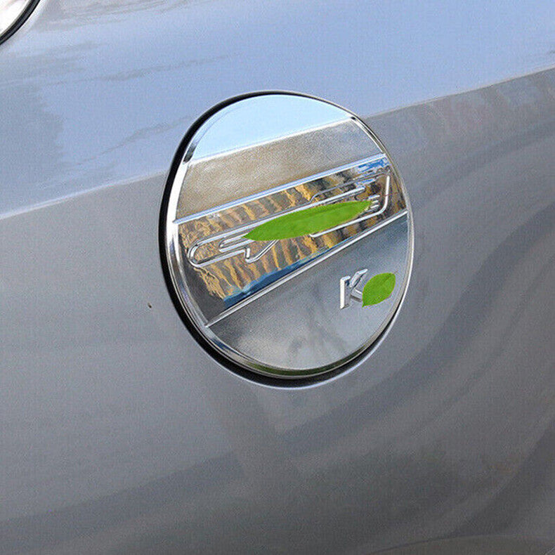 for Kia K3 Forte 2019-2021 ABS Chrome Car Fuel Tank Oil Gas Cap decor Cover Trim