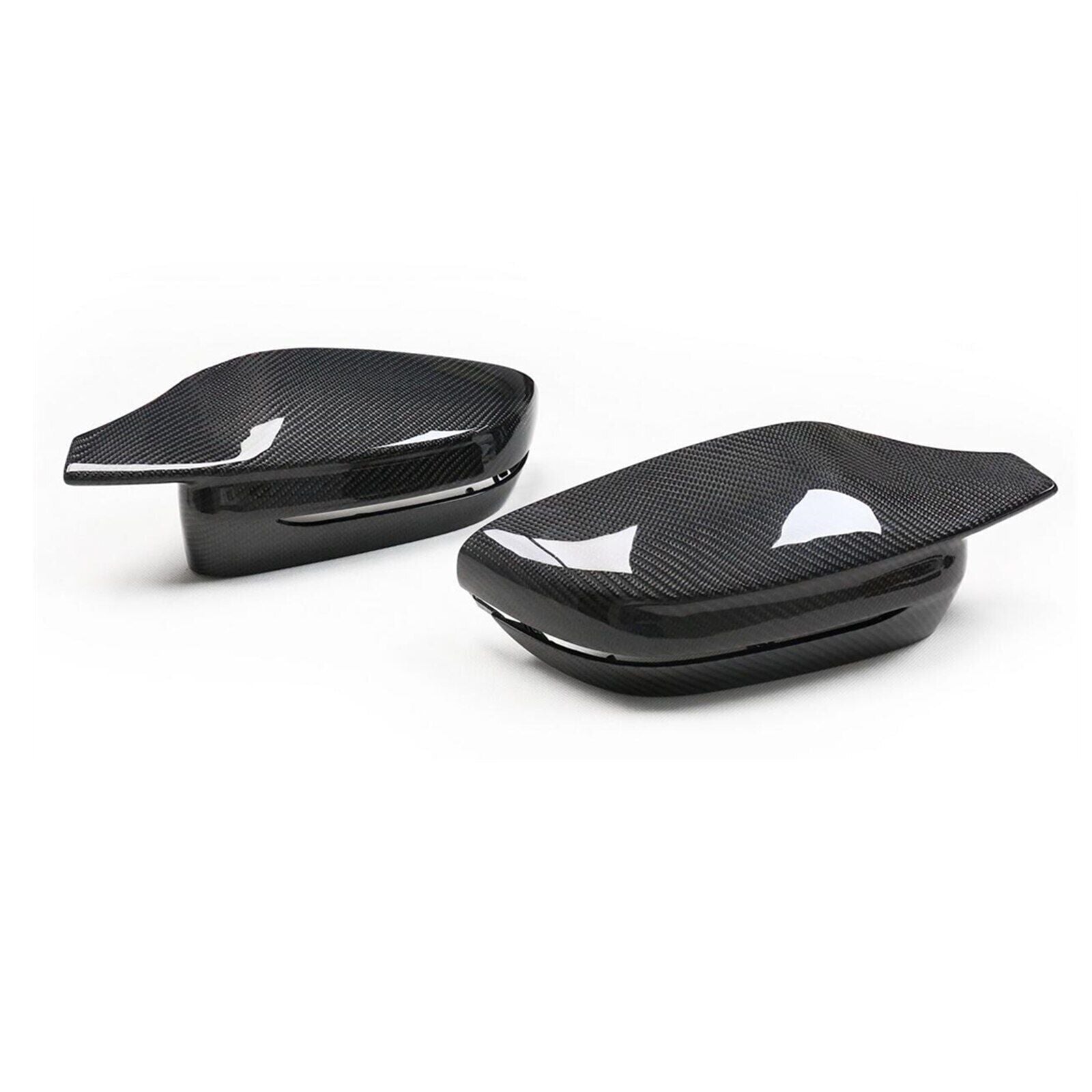 2PCS for BMW M3 G80 M4 G82 2021-23 Carbon Fiber Rear Mirror Cover Replacement