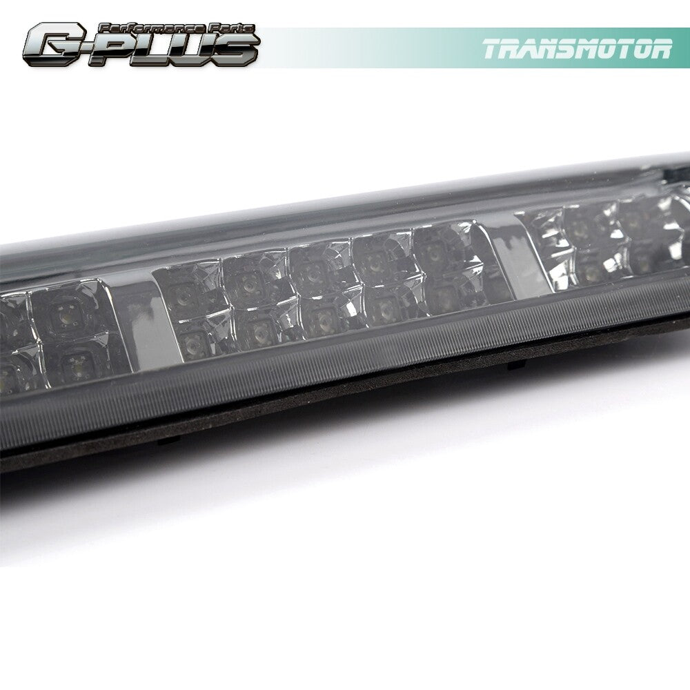 Suitable for 2004-2008 F150/Explorer. Black/smoked rear third brake + cargo LED taillights.