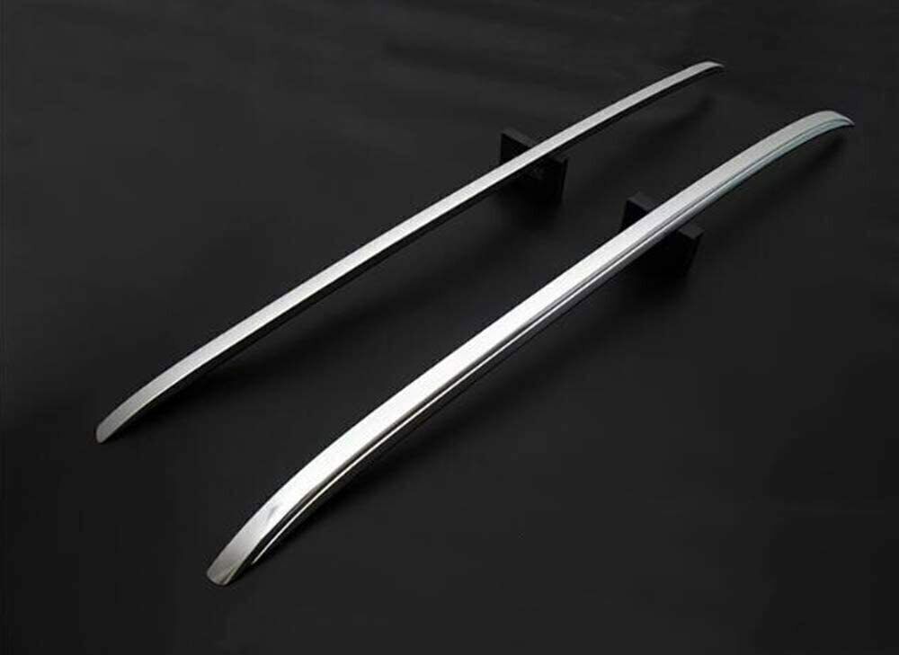 2015-2019 Aluminum 2Pcs Fits for BMW X6 F16 Roof Rail Rack Side Rail Bar Holder
