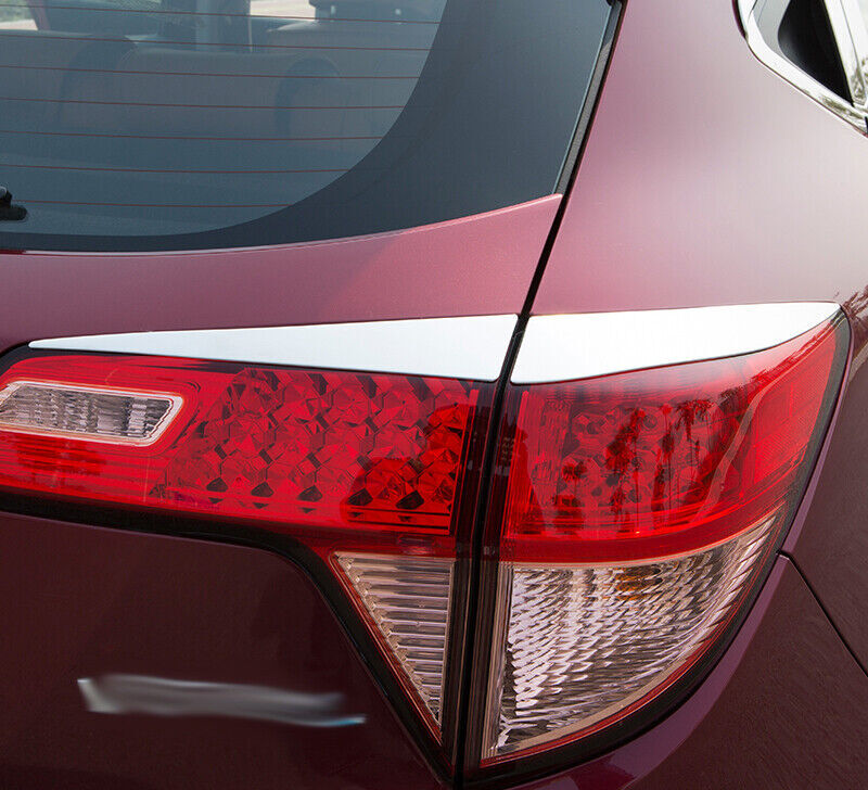 for Honda HR-V 2016-2022 Vezel Chrome Exterior Tail Light Rear Lamp Strips Trim