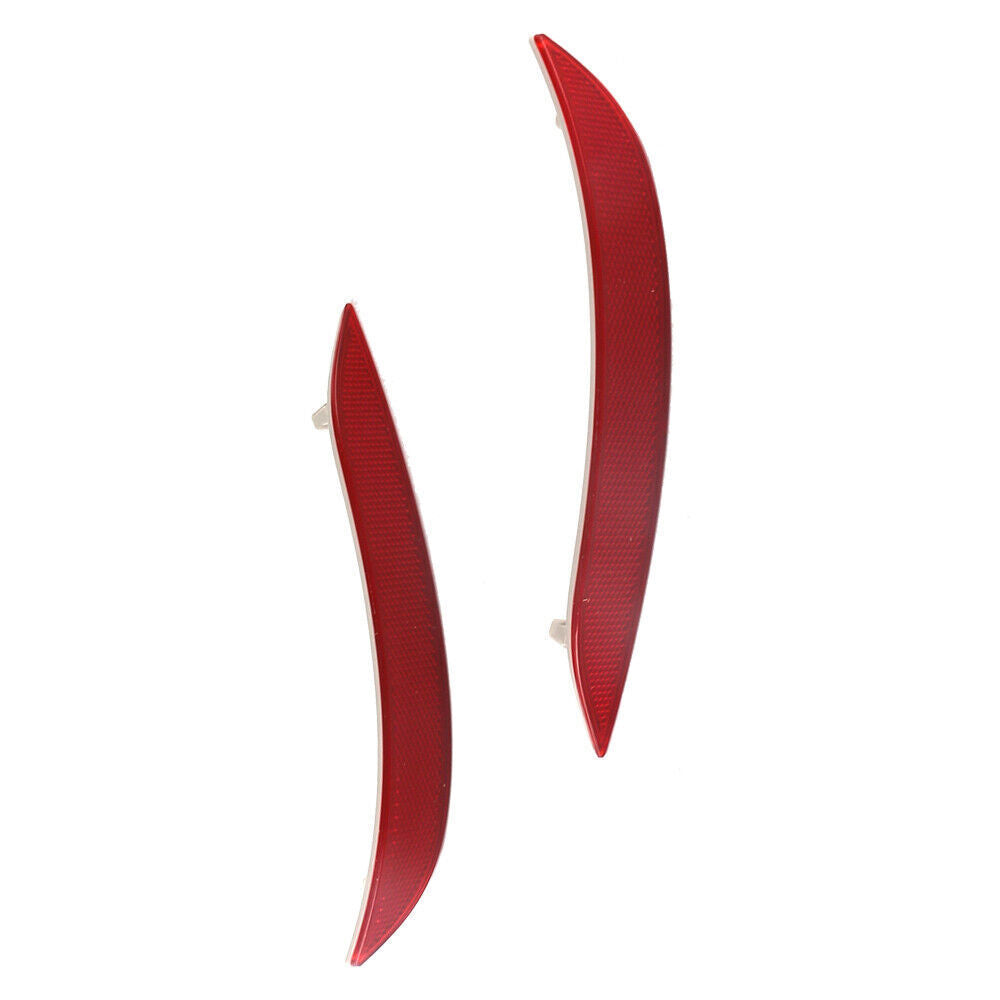 2 Rear Bumper Reflectors Fits for 2013-2016 for BMW X1 E84 Left Right Red