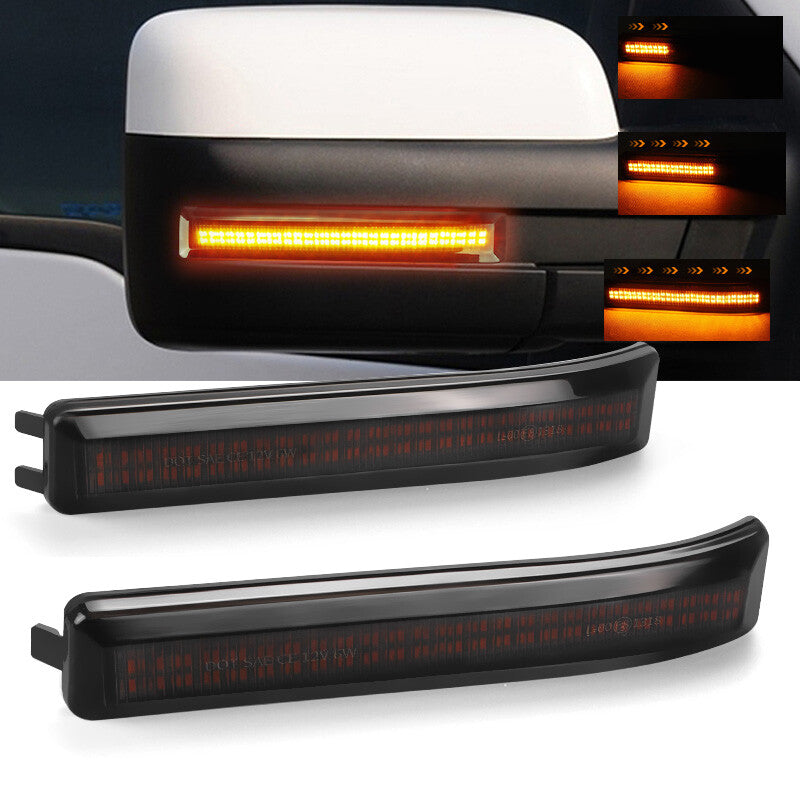 LED Side Mirror Turn Signal Light Lamp Sequential for Ford 2009-2014 F150 F-150