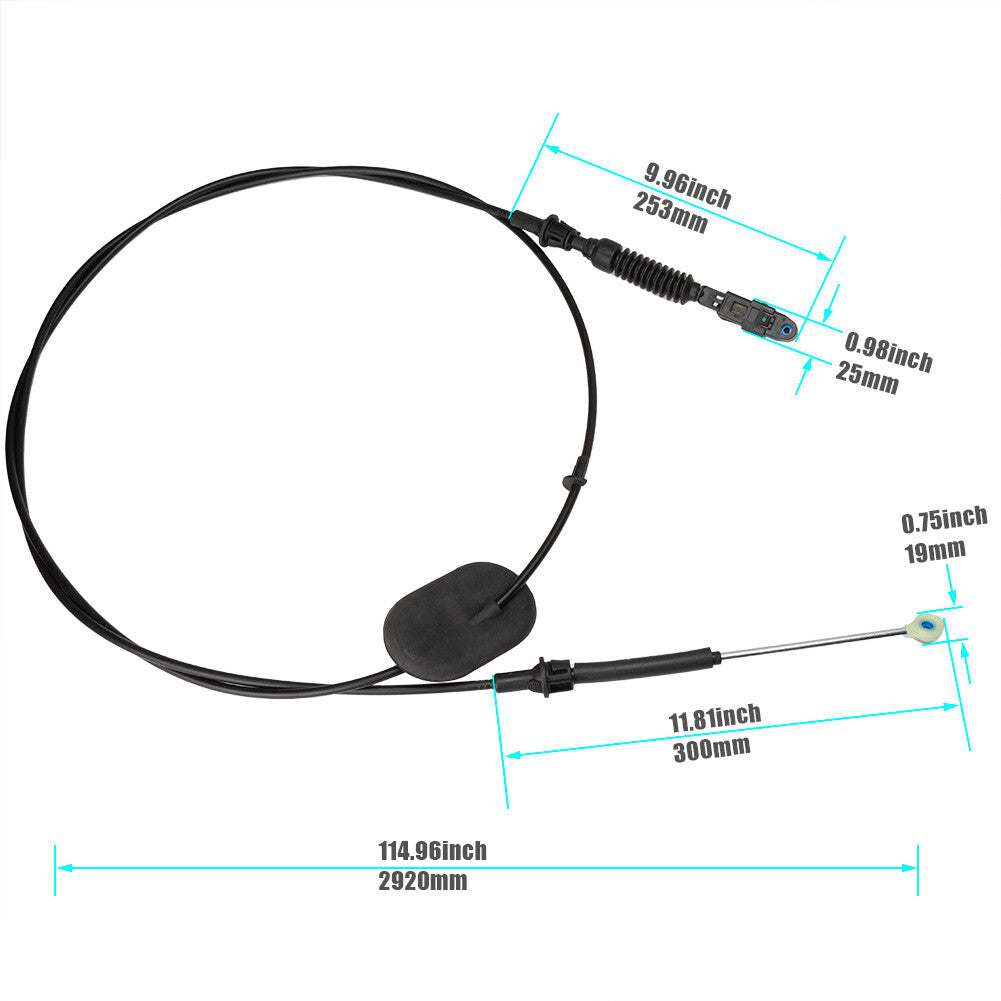 Auto Transmission Shifter Cable for Chevy Silverado 1500 2500 for GMC C3500 15037353