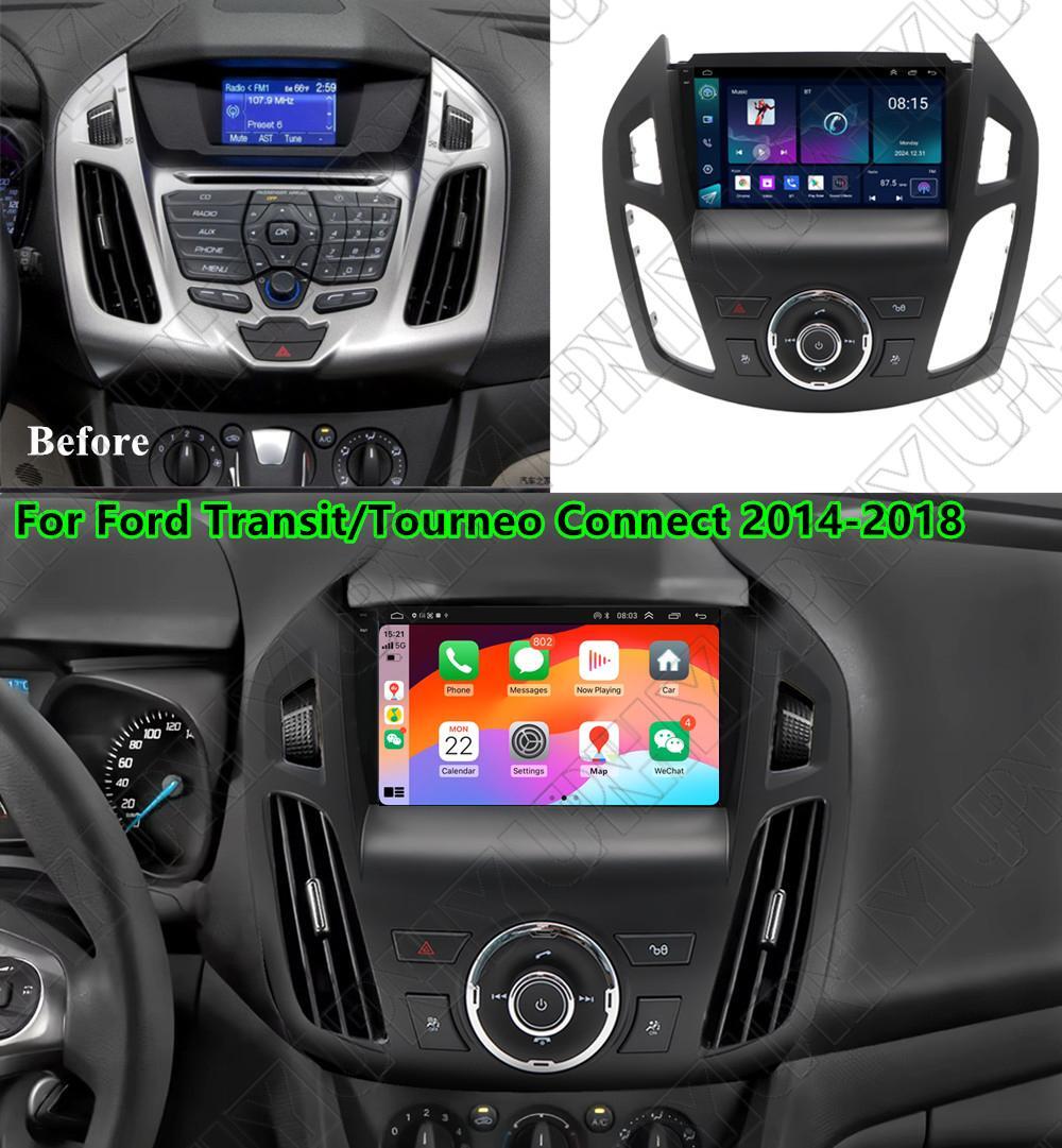 9 Android 14.0 Stereo Radio GPS Player 2+32GB for Ford Transit Connect 2014-18