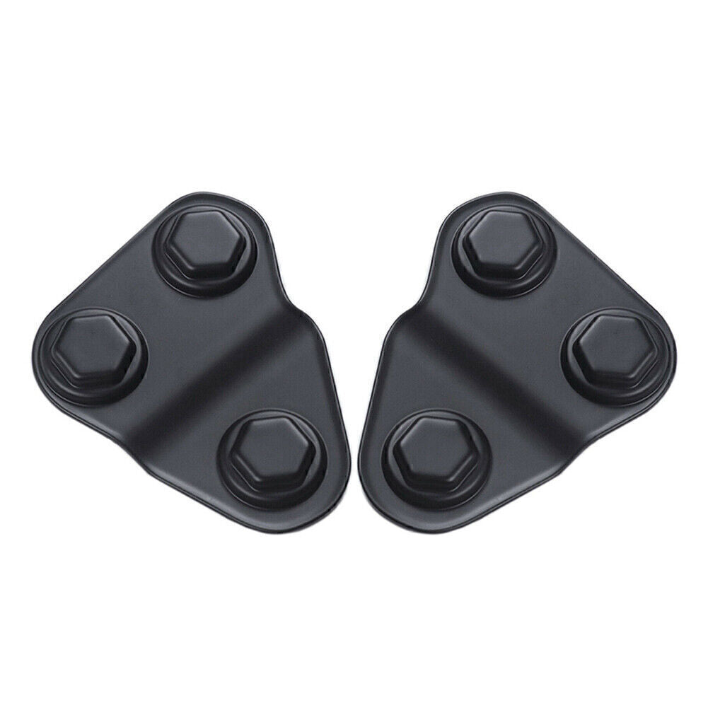 2x Door Screw Protector Cover Trim Fit for Jeep for Wrangler JL JLU JT 2018 19 2020 2021