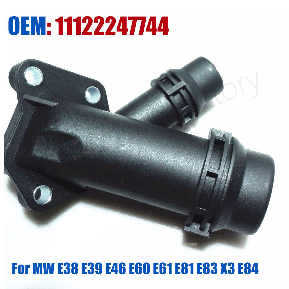 Coolant Flange Hose for BMW E38 E39 E46 E60 E61 E81 E83 X3 E84 E85 E87 1994-2012