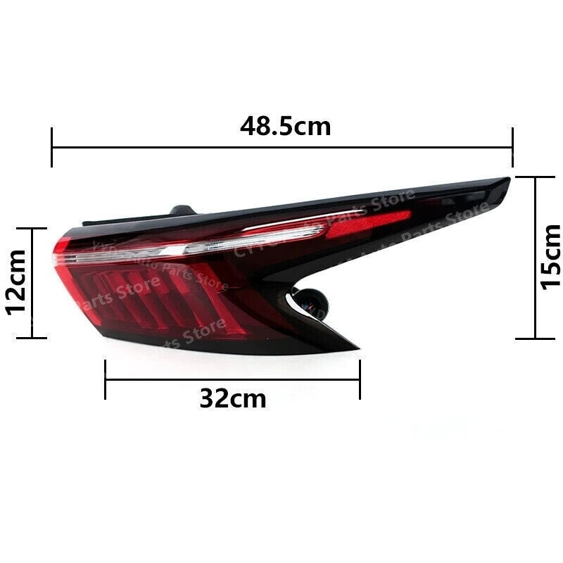 1Pcs Left Rear Tail Light Reversing Light Warning Light for Chery Omoda 5