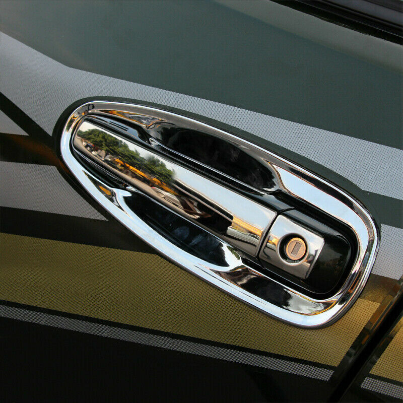 16P for Toyota Prado FJ150 2010-2021 CHROME DOOR HANDLE&BOWL MOLDING COVER TRIM