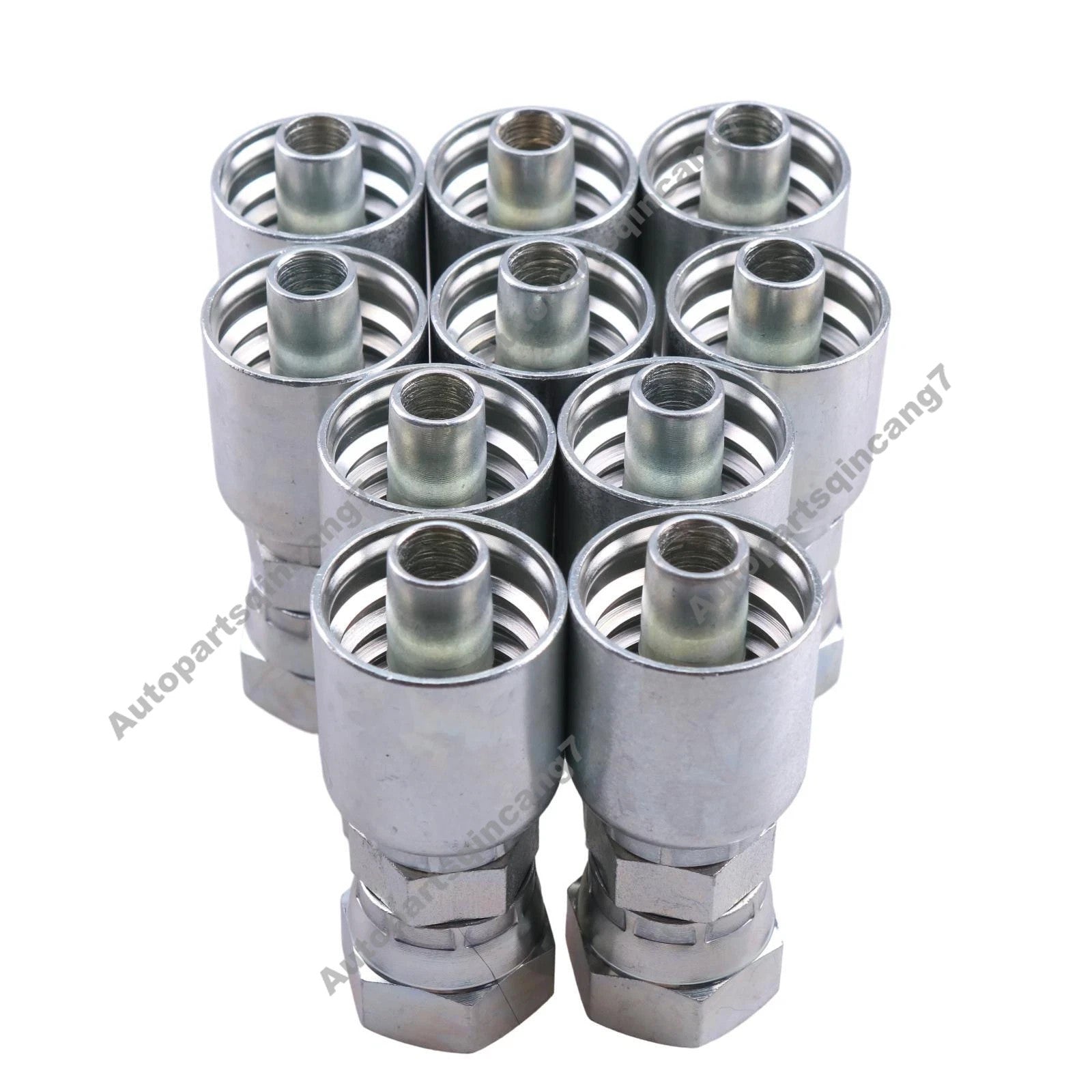 10X Hydraulic Hose Fitting With 5/8 Female JIC Swivel 10643-10-8 For Parker
