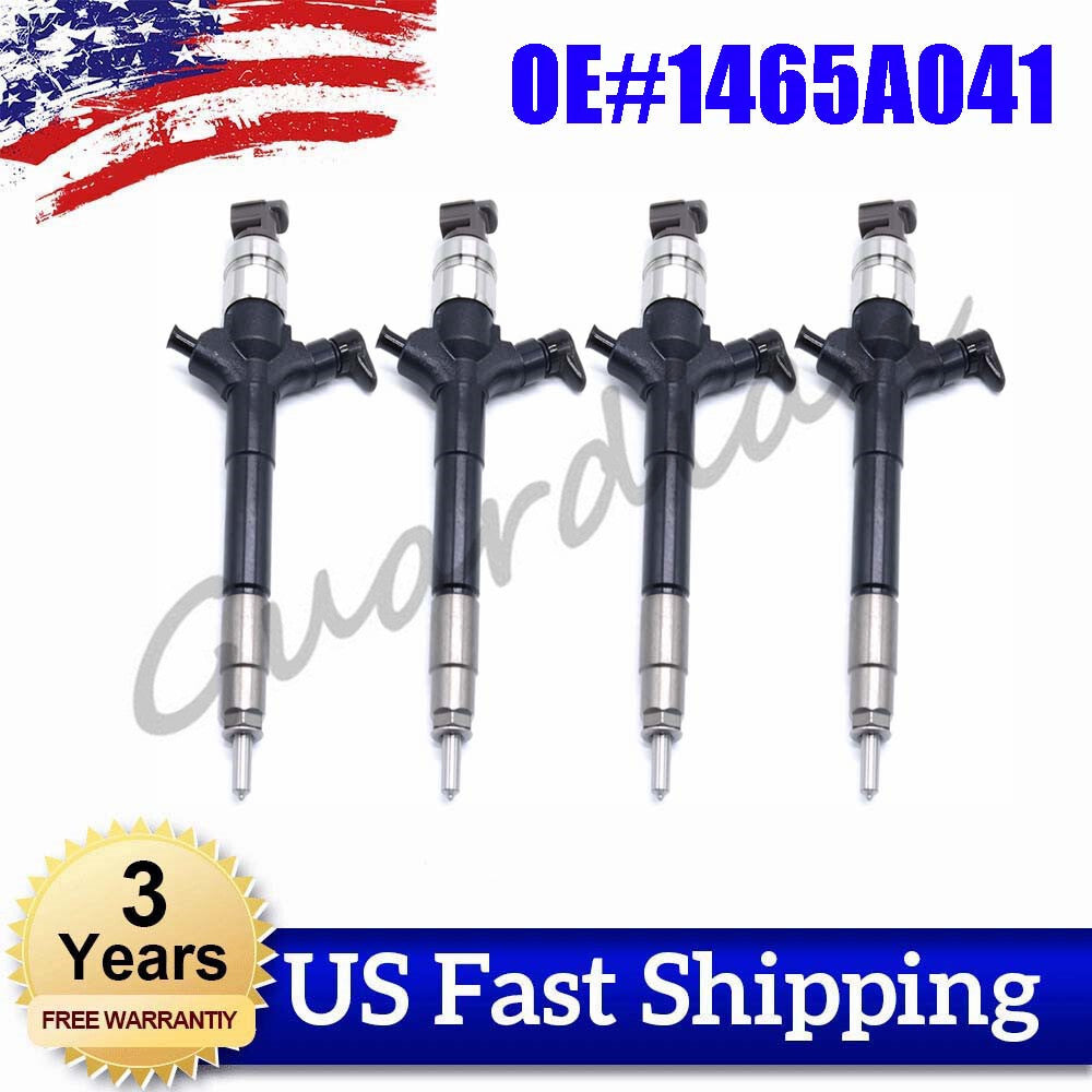 4-Piece Rail Diesel Injector Pickup Unit 1465A041 for Mitsubishi 4D56 L200 TRITON Universal