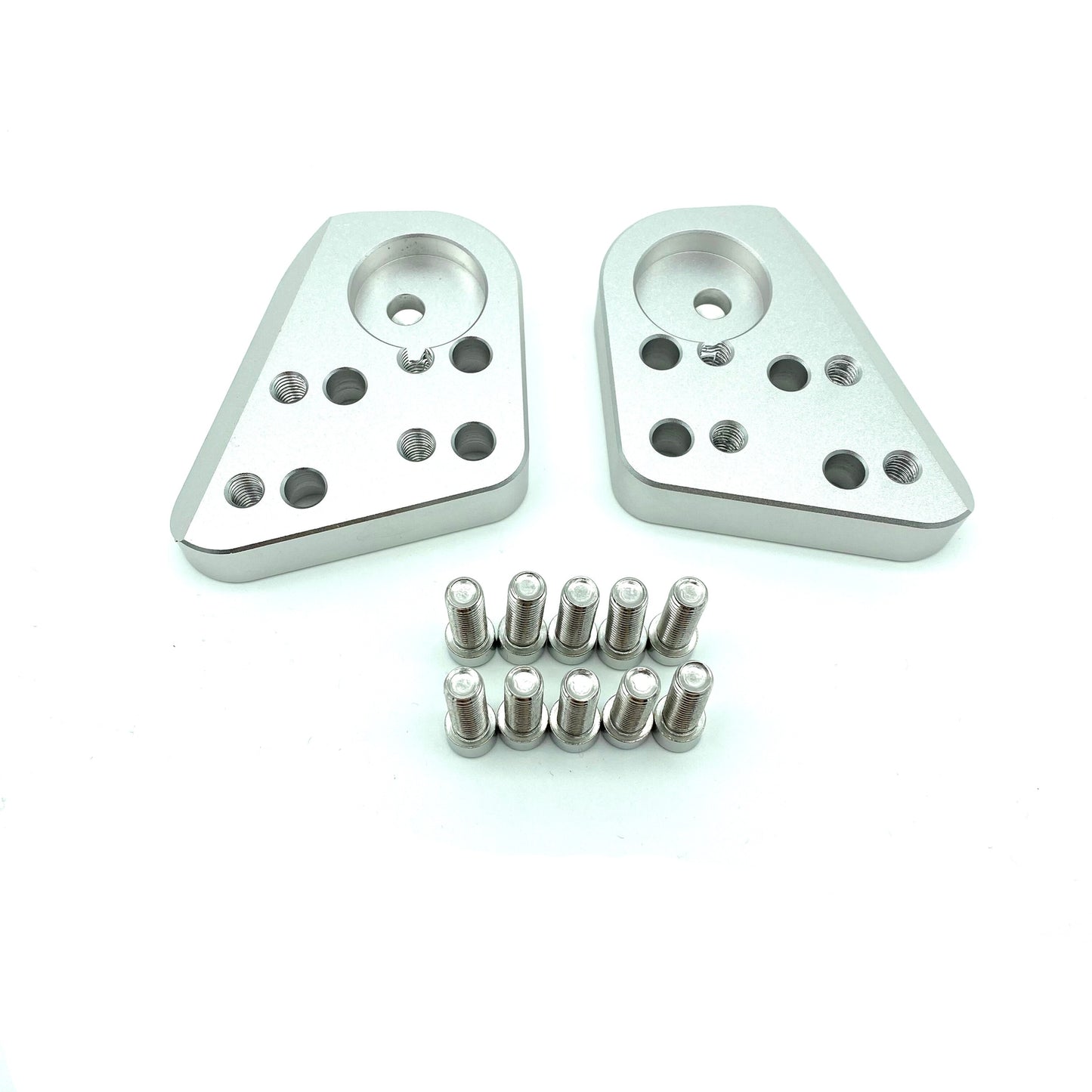 for BMW R1200RT R1150RT R1100RT Silver Motorcycle Accessories Handlebar Riser
