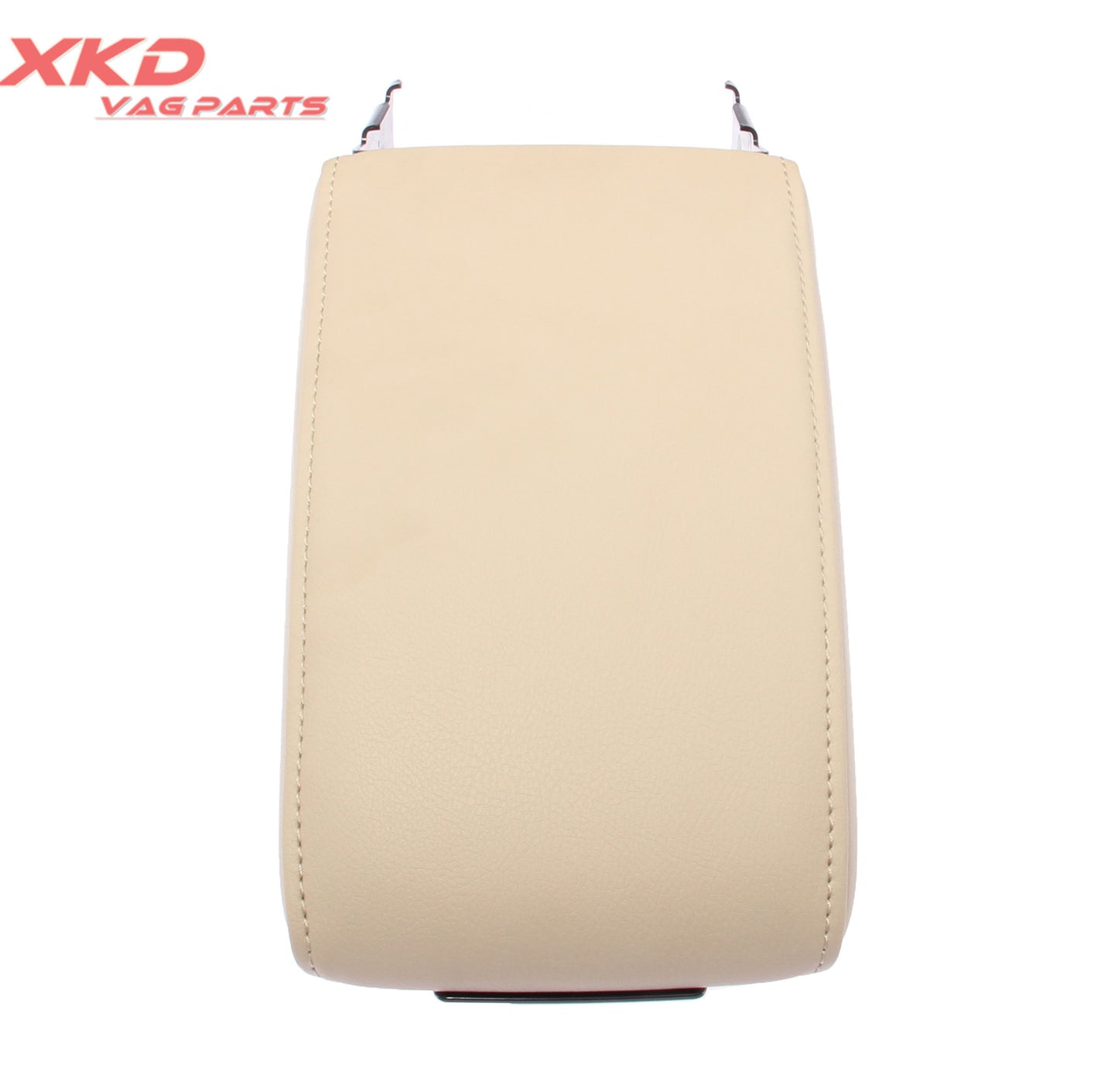 Beige leather center console armrest cover suitable for Volkswagen for Jetta MK6 5C6 864 571