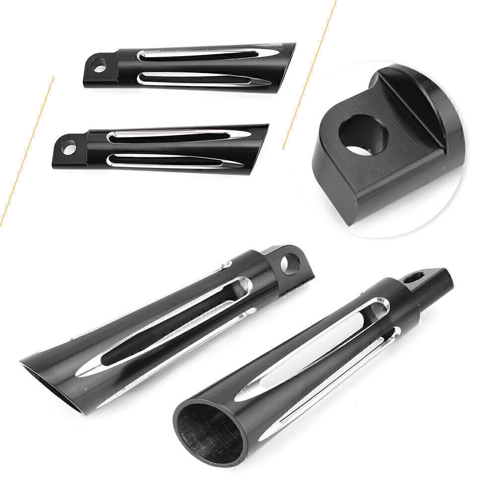 Motorbike Front Foot Pegs Footrests for Harley Touring Model 1991-2015