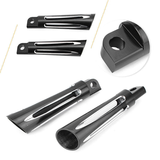 Motorbike Front Foot Pegs Footrests for Harley Touring Model 1991-2015