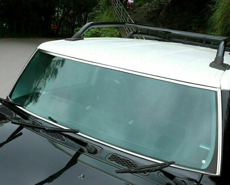 4P for Toyota FJ Cruiser 2007-2014 Chrome Car Front Window Windshield Strip Trim
