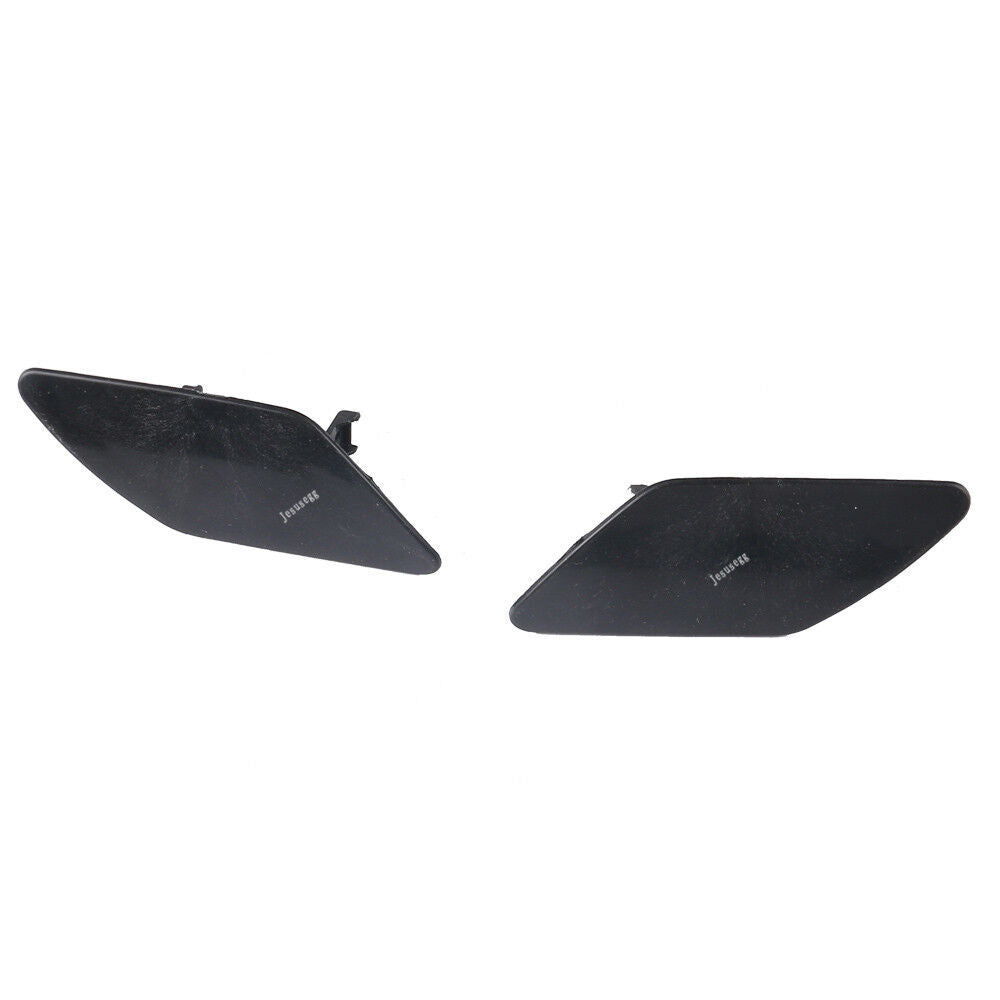 2Pcs L+R Unpainted Headlight Washer Nozzle Cover for Porsche for Cayenne 2011-2014