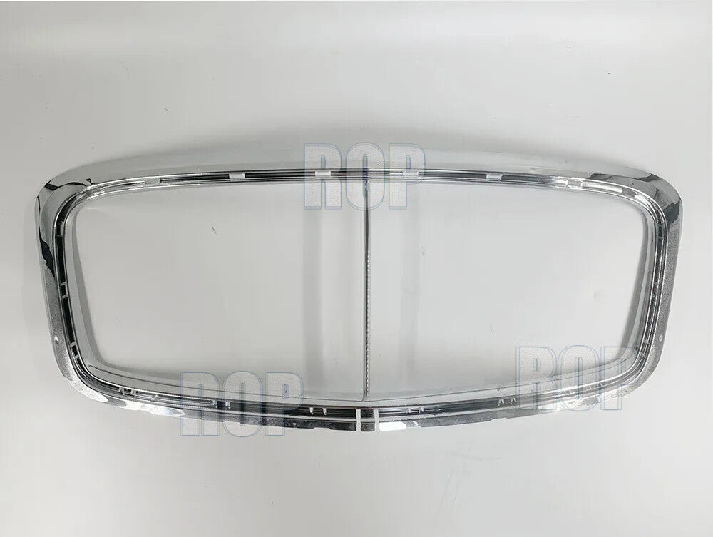 for Bentley Gt Gtc Flying Spur Radiator Grill Chrome Trim 04 to 08