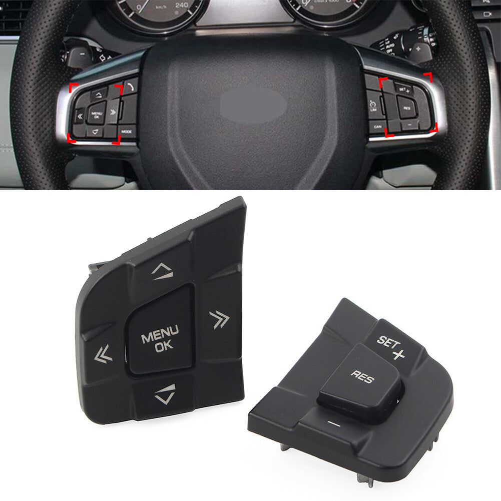Steering Wheel Switch Button Cover for Land Rover Discovery Sport 2015 2016-2019