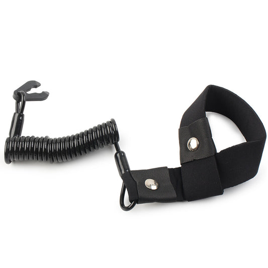 Stop Kill Key Floating Safety Wrist Lanyard for Yamaha Jet Ski Wave Runner Black