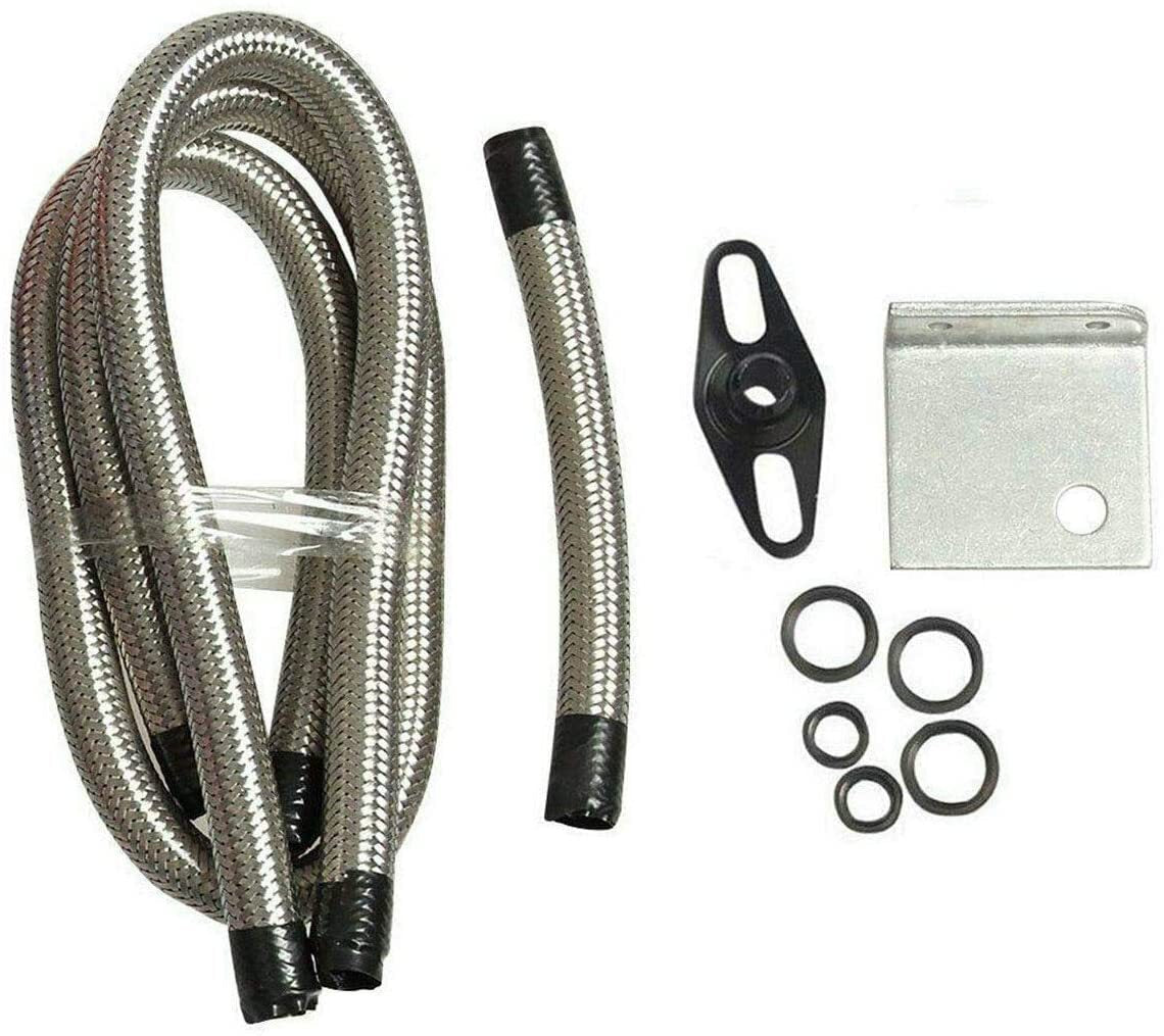 Adjustable fuel pressure regulator kit, oil 0-100psi specification - 6AN 6AN Fit EFI system