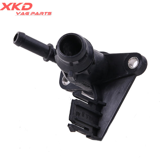 The all-new Cooling Hoze Flange is suitable for Audi A4, A5, A6, and Q5 1.8T and 2.0T models. (06H121132H-)